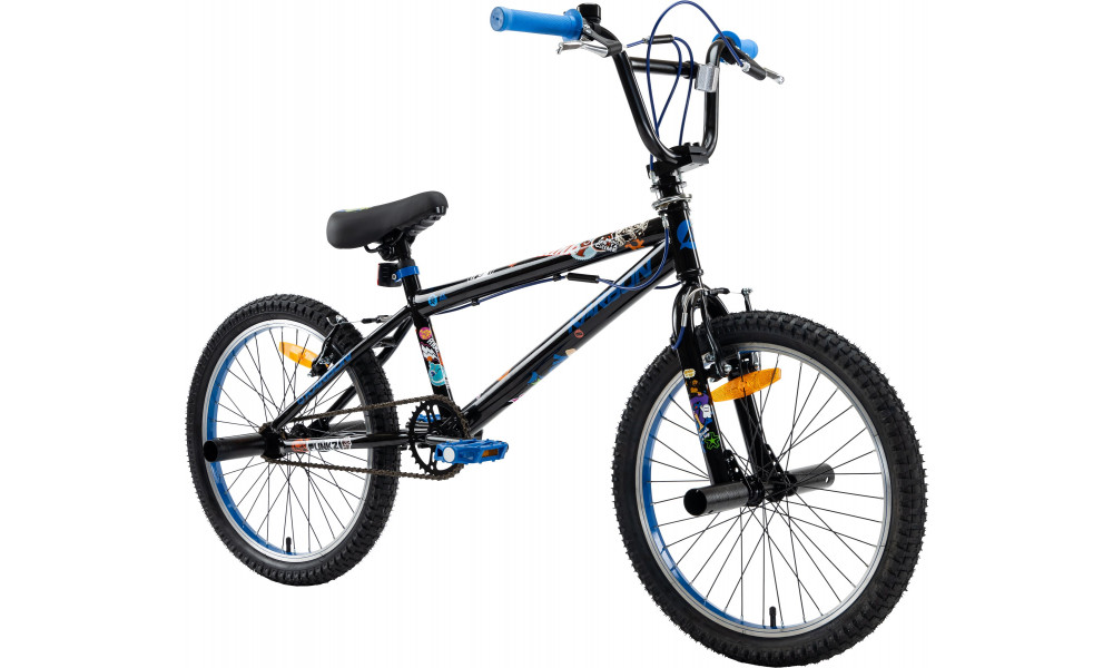 Jalgratas Karbon BMX 20 black-blue - 1