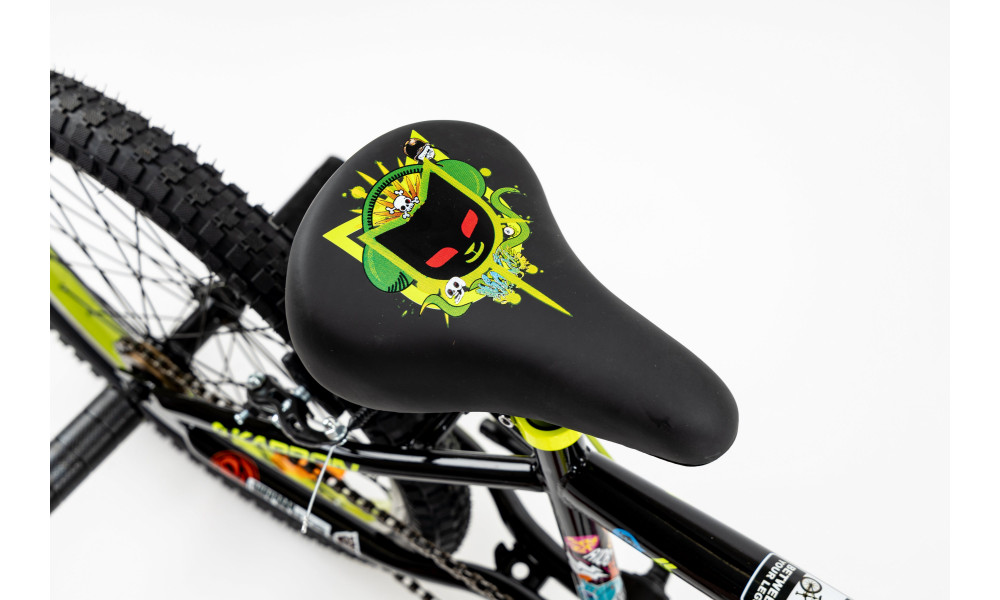 Jalgratas Karbon BMX 20 black-lime - 2