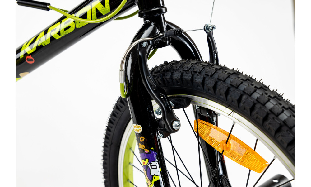 Jalgratas Karbon BMX 20 black-lime - 8