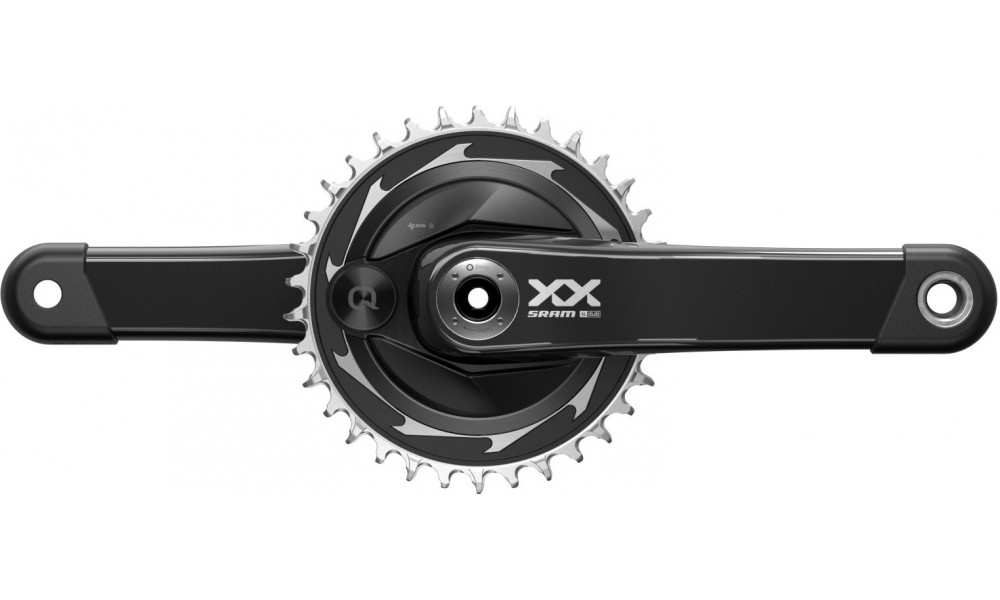 Vändad võimsuse mõõtjaga SRAM XX SL Eagle Q168 T-Type DUB 34T 