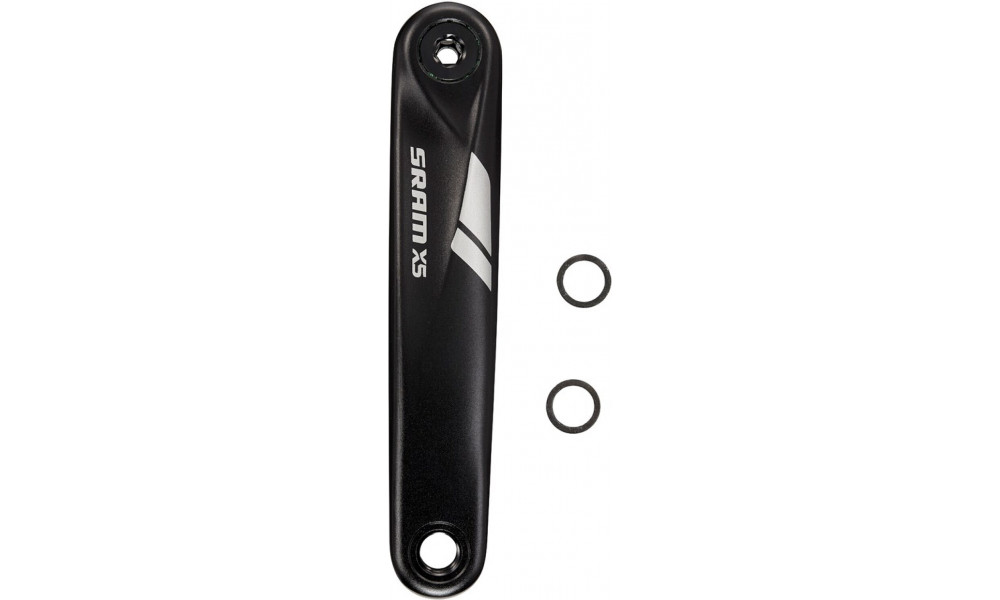 Vasak vänt SRAM X5 GXP 175mm black 