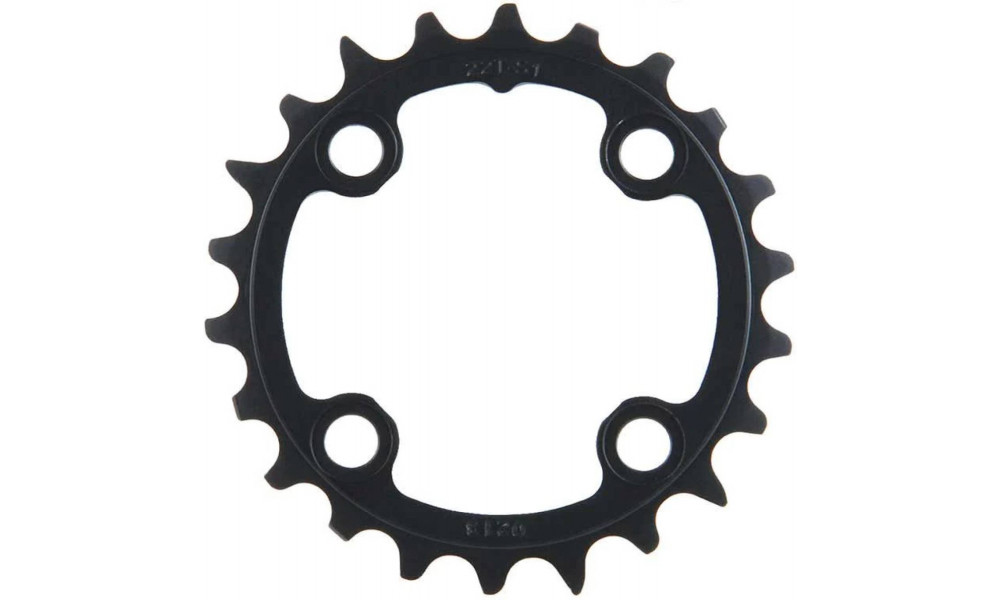 Hammasratas SRAM MTB 80mm alu 2x10-speed 26T black 