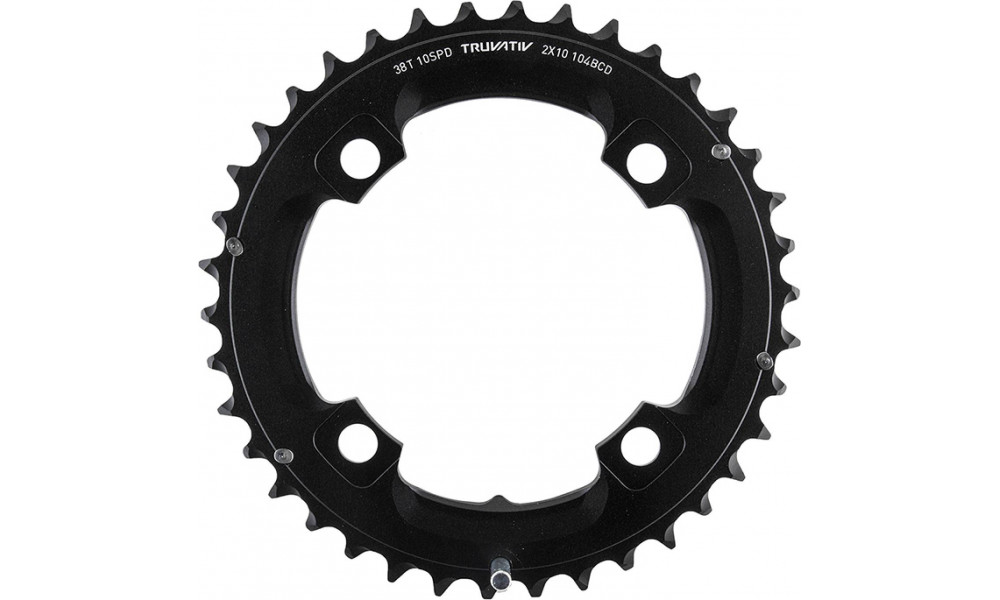 Hammasratas SRAM MTB 104mm alu 2x10-speed with pin 38T black 