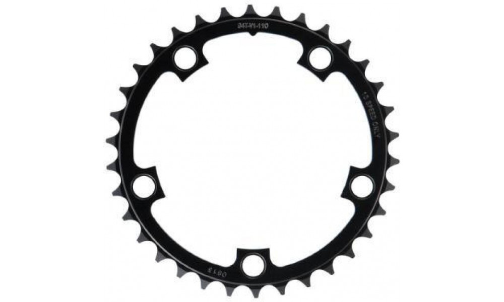 Hammasratas SRAM Road PowerGlide 110mm alu 2x10-speed 34T black 