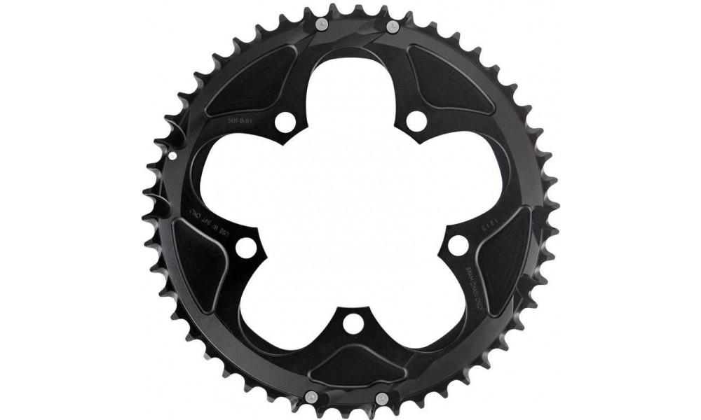 Hammasratas SRAM Road 110mm for 50-34T alu 2x10-speed 50T black 