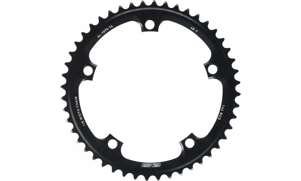 Hammasratas SRAM Road Track 144mm alu 1-speed 48T black 