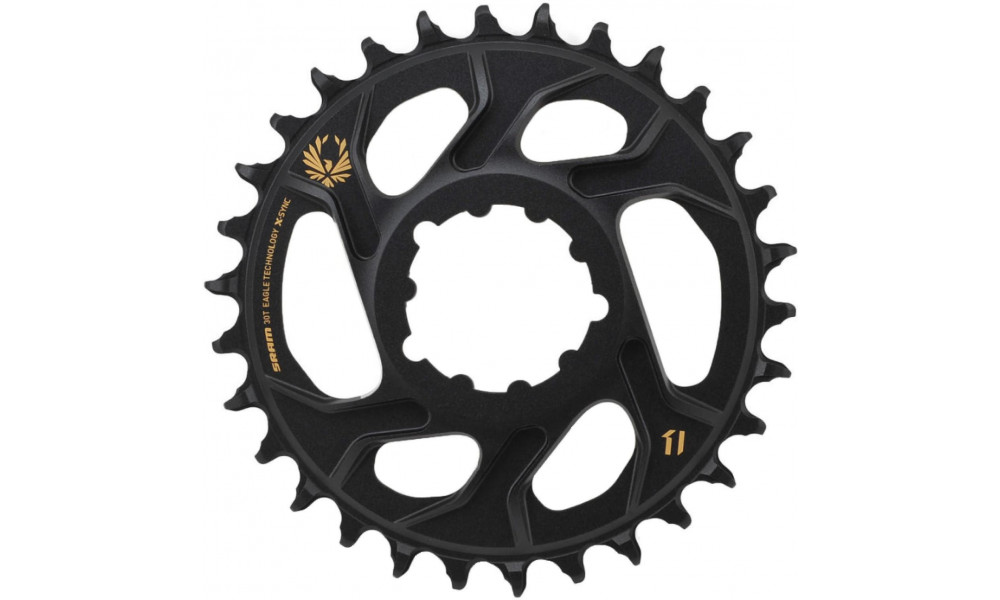 Hammasratas SRAM MTB Eagle X-Sync2 Direct Mount alu 11-speed 6mm offset 30T gold 