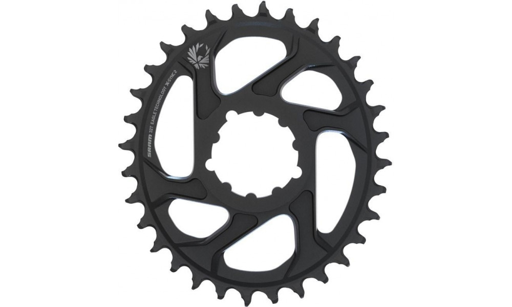 Hammasratas SRAM Eagle X-Sync2 Direct Mount alu Oval 3mm offset 32T black 