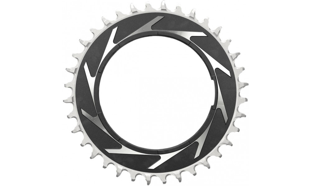 Hammasratas SRAM XX SL Eagle T-Type D1 Thread Mount 3mm offset 36T black-silver 