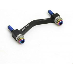 Ketaspiduri adapter SRAM Post Mount front 180mm/rear 160mm with stainless steel rainbow bolts 20mm CPS+standard