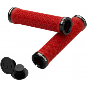 Käepidemed SRAM DH Silicone Lock-on double clamp red