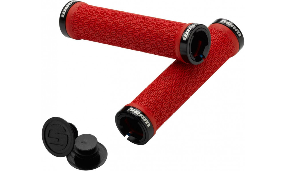 Käepidemed SRAM DH Silicone Lock-on double clamp red 