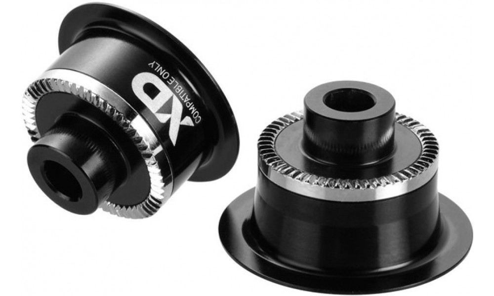 Adapter SRAM front hub conversion caps for X0/Roam/Rise/Rail 12x100mm thru axle 