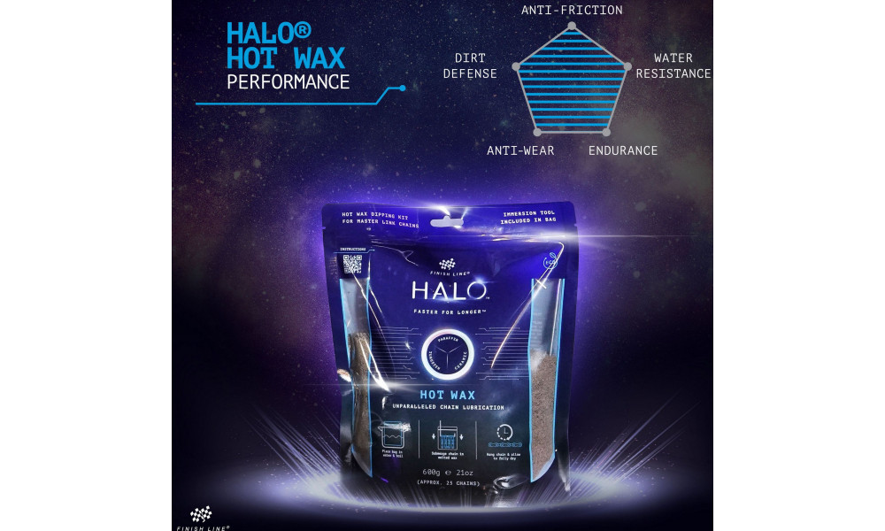 Ketiõli Finish Line HALO Hot Wax 600g - 8