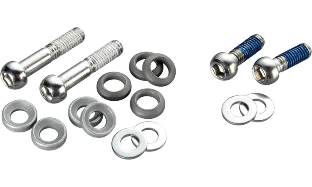 Ketaspidurisadula kinnituspoldid SRAM titanium T25 standard 17mm (paar) 