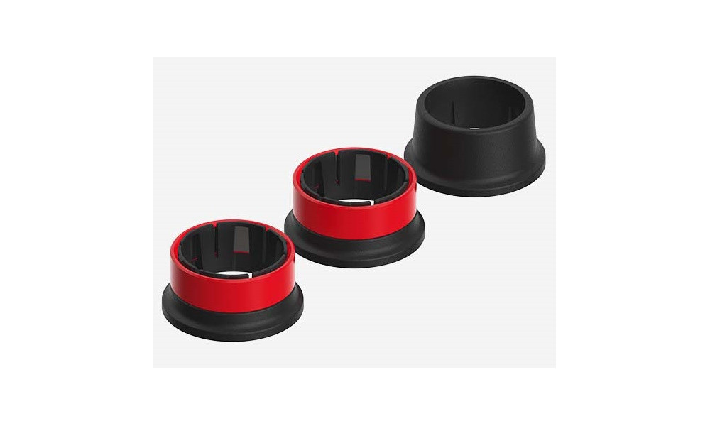 Pedaalide telje lukustusrõngaste komplekt Favero Assioma PRO Red 