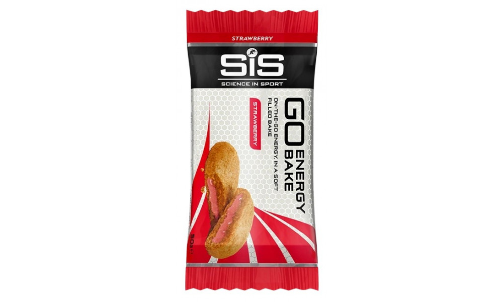 Energiabatoonid SiS Go Energy Bake Strawberry 50g - 1