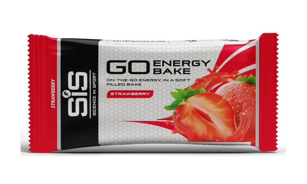 Energiabatoonid SiS Go Energy Bake Strawberry 50g - 4