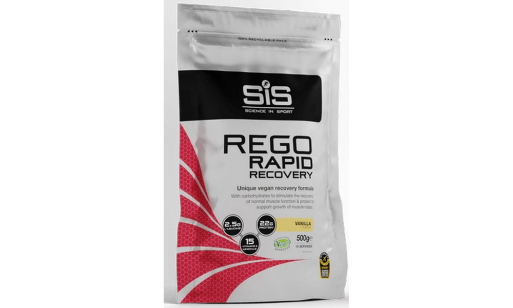 Sporditoidupulber SiS Rego Rapid Recovery Vanila 500g 