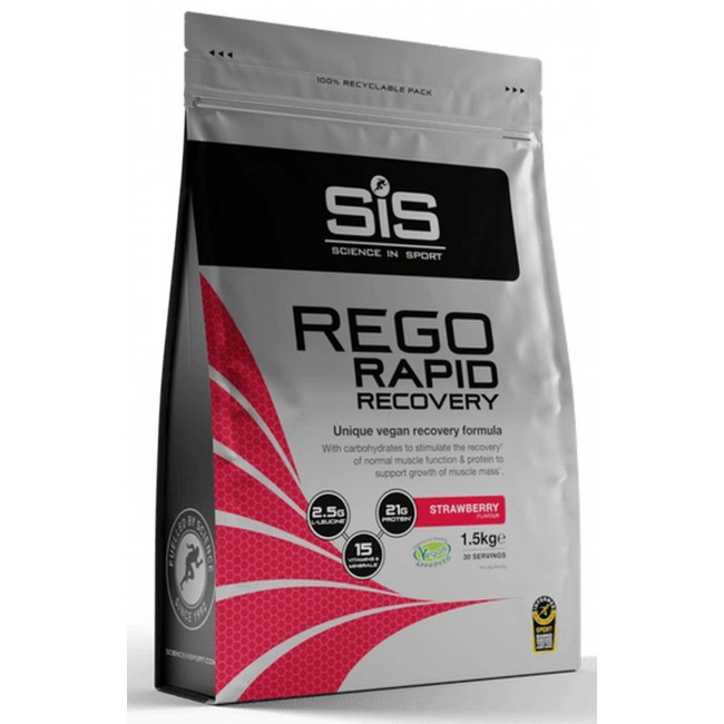 Sporditoidupulber SiS Rego Rapid Recovery Strawberry 1.5kg