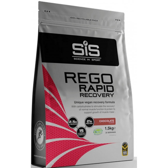 Sporditoidupulber SiS Rego Rapid Recovery Chocolate 1.5kg