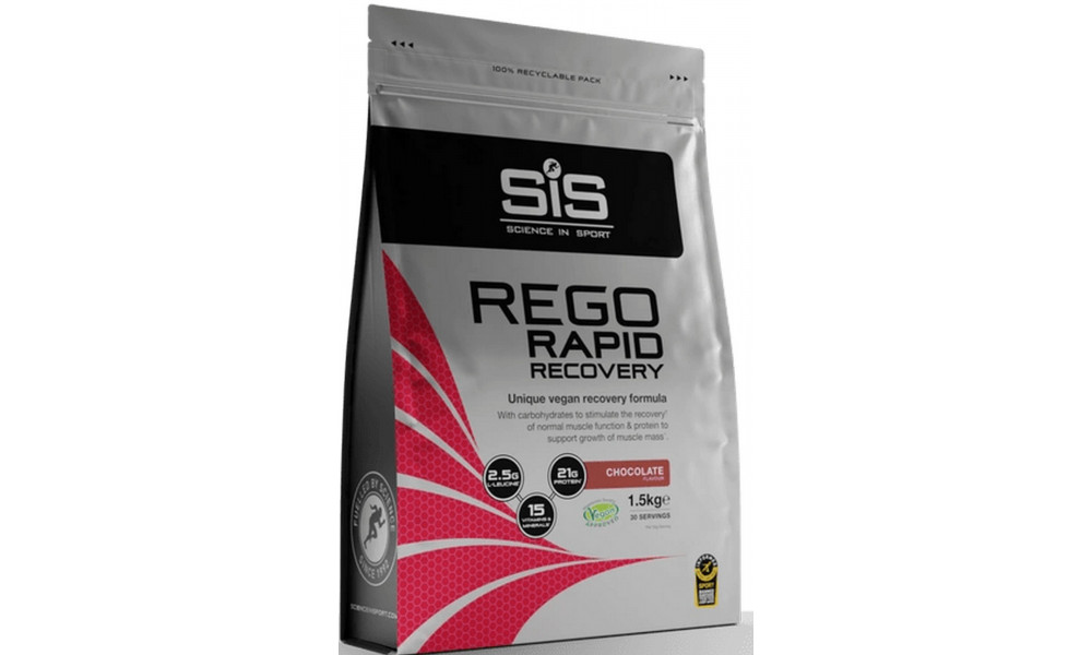 Sporditoidupulber SiS Rego Rapid Recovery Chocolate 1.5kg 