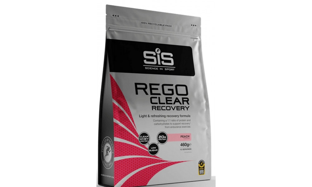 Sporditoidupulber SiS Rego Clear Recovery Peach 460g 