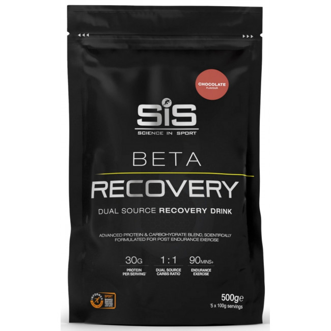 Sporditoidupulber SiS Beta Recovery Chocolate 500g