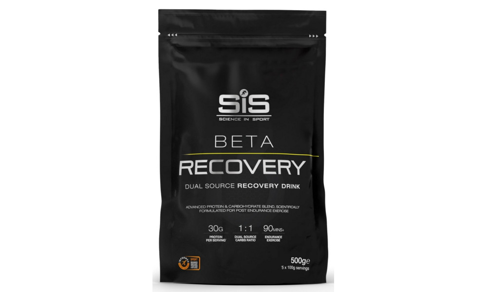 Sporditoidupulber SiS Beta Recovery Vanila 500g 