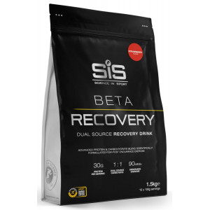 Sporditoidupulber SiS Beta Recovery Strawberry 1.5kg