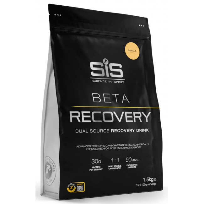 Sporditoidupulber SiS Beta Recovery Vanila 1.5kg