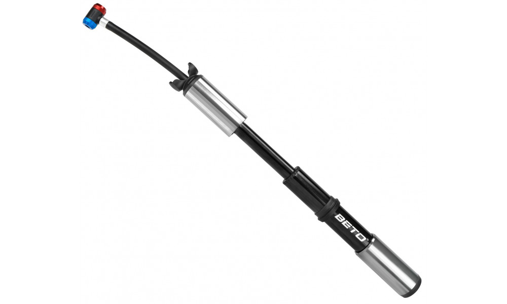 Pump BETO Mini Alu TH-008AN grey with hose 5.5bar - 7