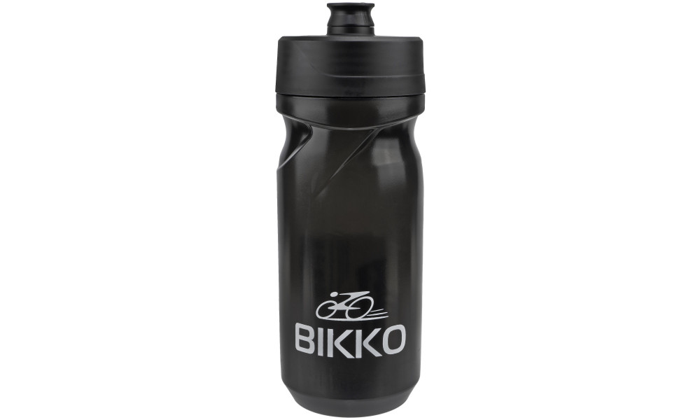 Pudel BIKKO 600ml clear black - 1