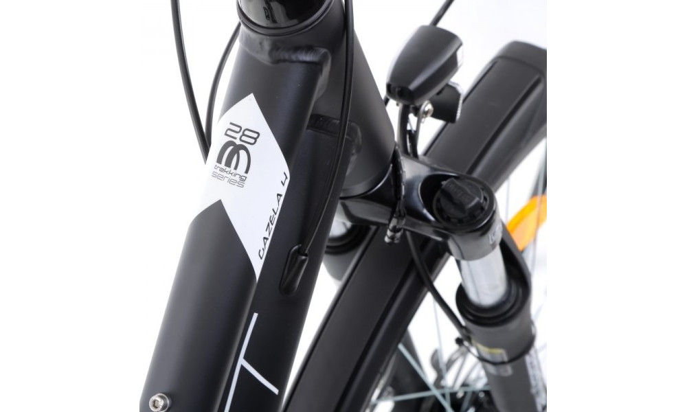 Jalgratas Romet Gazela 4 28" 2022 black-white - 12