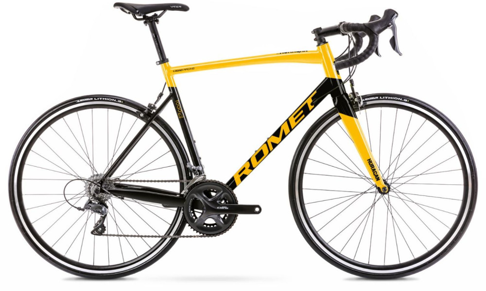 Jalgratas Romet Huragan 2 2022 black-yellow 