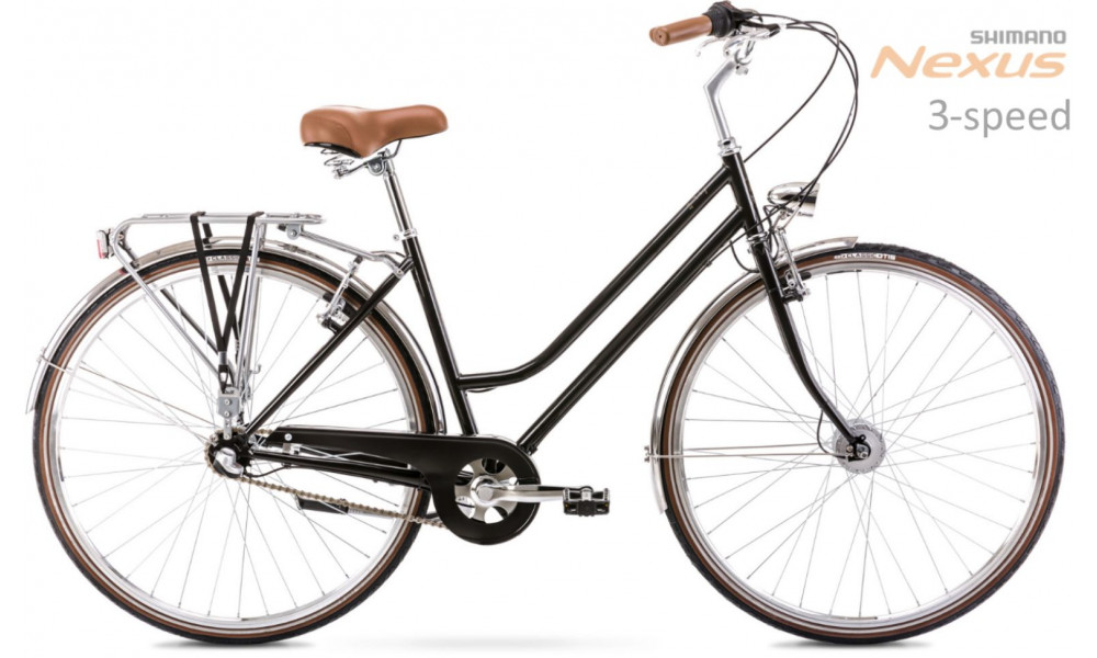 Jalgratas Romet Vintage Classic D 28" Alu 2022 black 