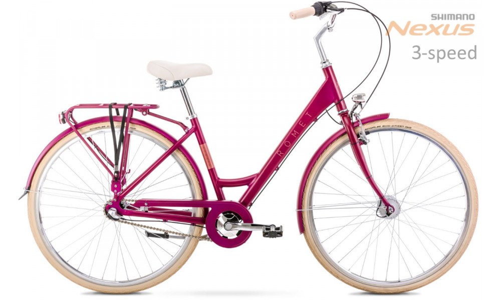 Jalgratas Romet Sonata Classic 28" Alu 2022 pink 