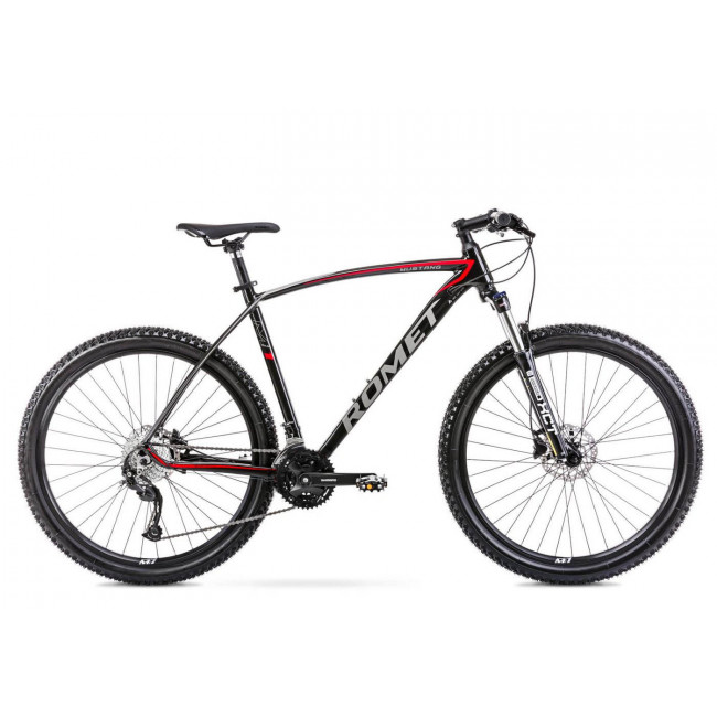 Jalgratas Romet Mustang M7.1 27.5" LTD 27-speed 2022 black-red