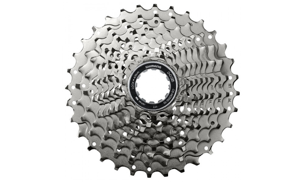 Kassett Shimano DEORE CS-HG500 10-speed - 3