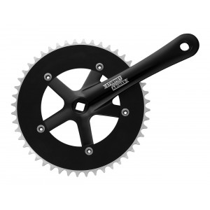 Vändad Sturmey-Archer 170mm 1-speed black