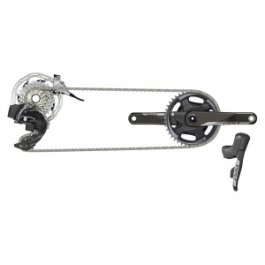 Rühmaülekande osade komplekt SRAM Red eTap AXS 1x12-speed electronic for hydraulic disc brakes flat mount 6-bolt