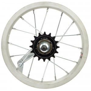 Tagajooks 12" single speed hub, wide alloy singlewall rim