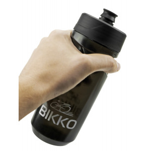 Pudel BIKKO 600ml clear black