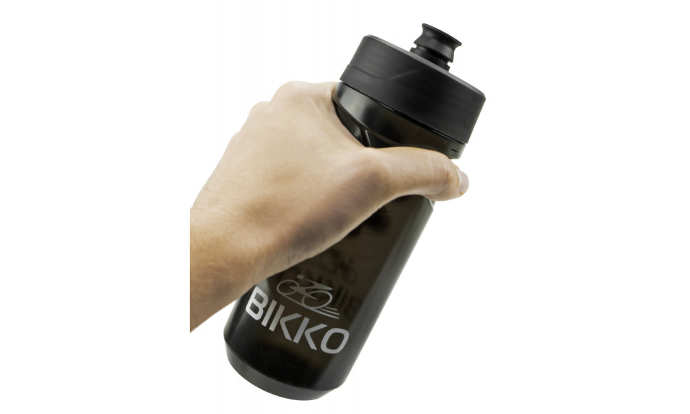 Pudel BIKKO 600ml clear black - 2