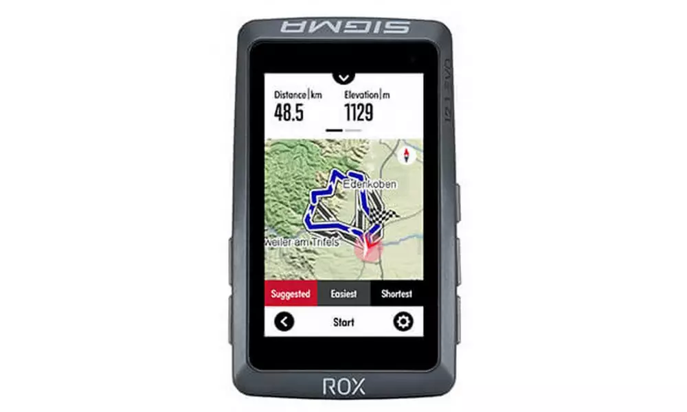 Rattakompuuter SIGMA ROX 12.1 Evo GPS Night grey Sensor Set - 7