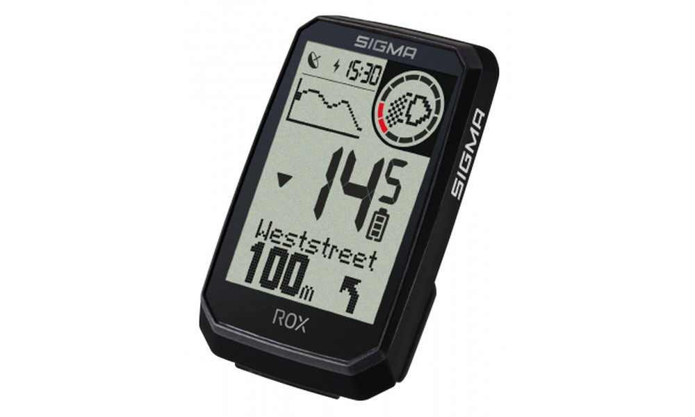 Rattakompuuter SIGMA ROX 4.0 Endurance GPS Black - 1