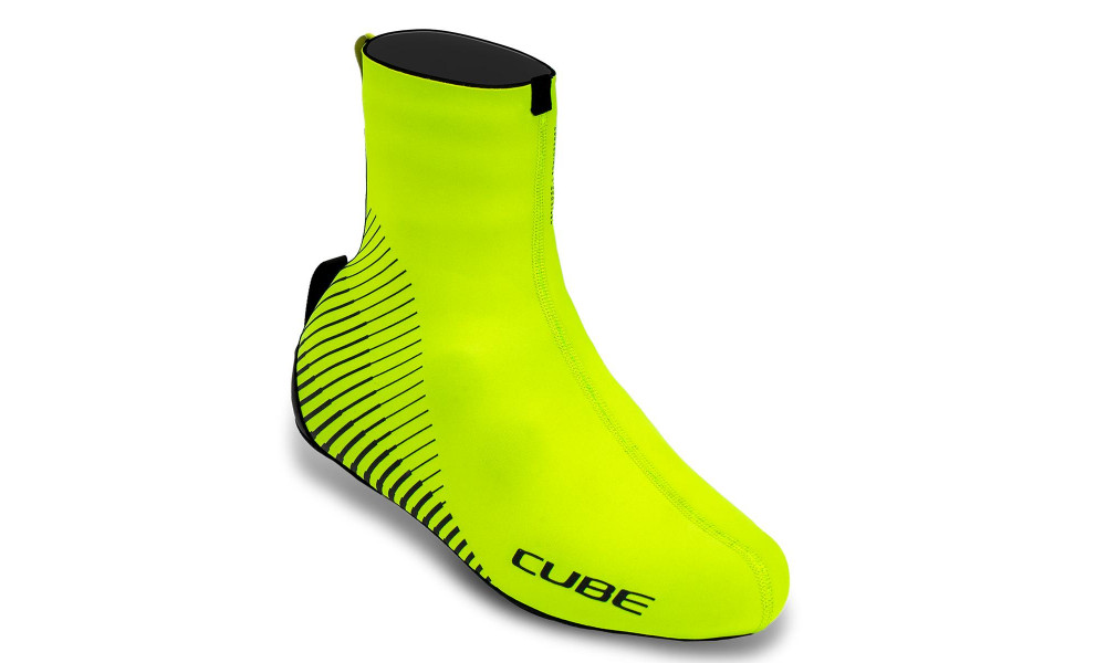 Shoe Cover Cube Neoprene Safety yellow 