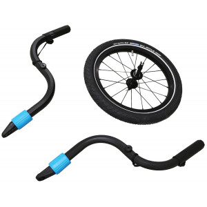 Tugiratta komplekt Cube Jogger for Kids Trailer Double CMPT black