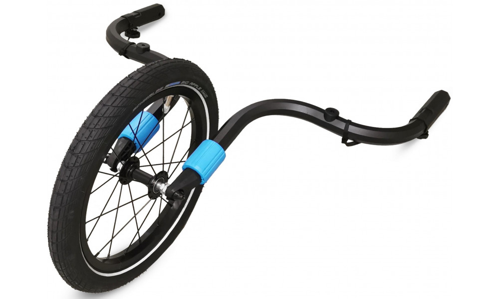 Tugiratta komplekt Cube Jogger for Kids Trailer Double CMPT black - 2