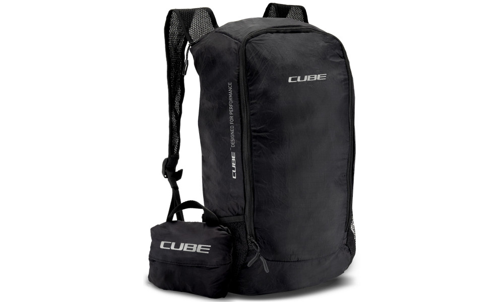 Seljakott Cube PURE 16 Ultralight black - 1
